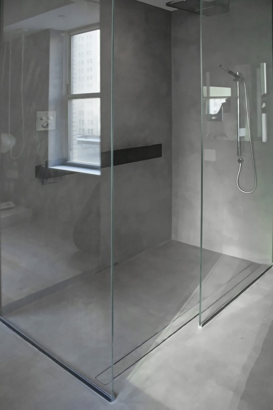 Micro cement flooring system — project photo 2