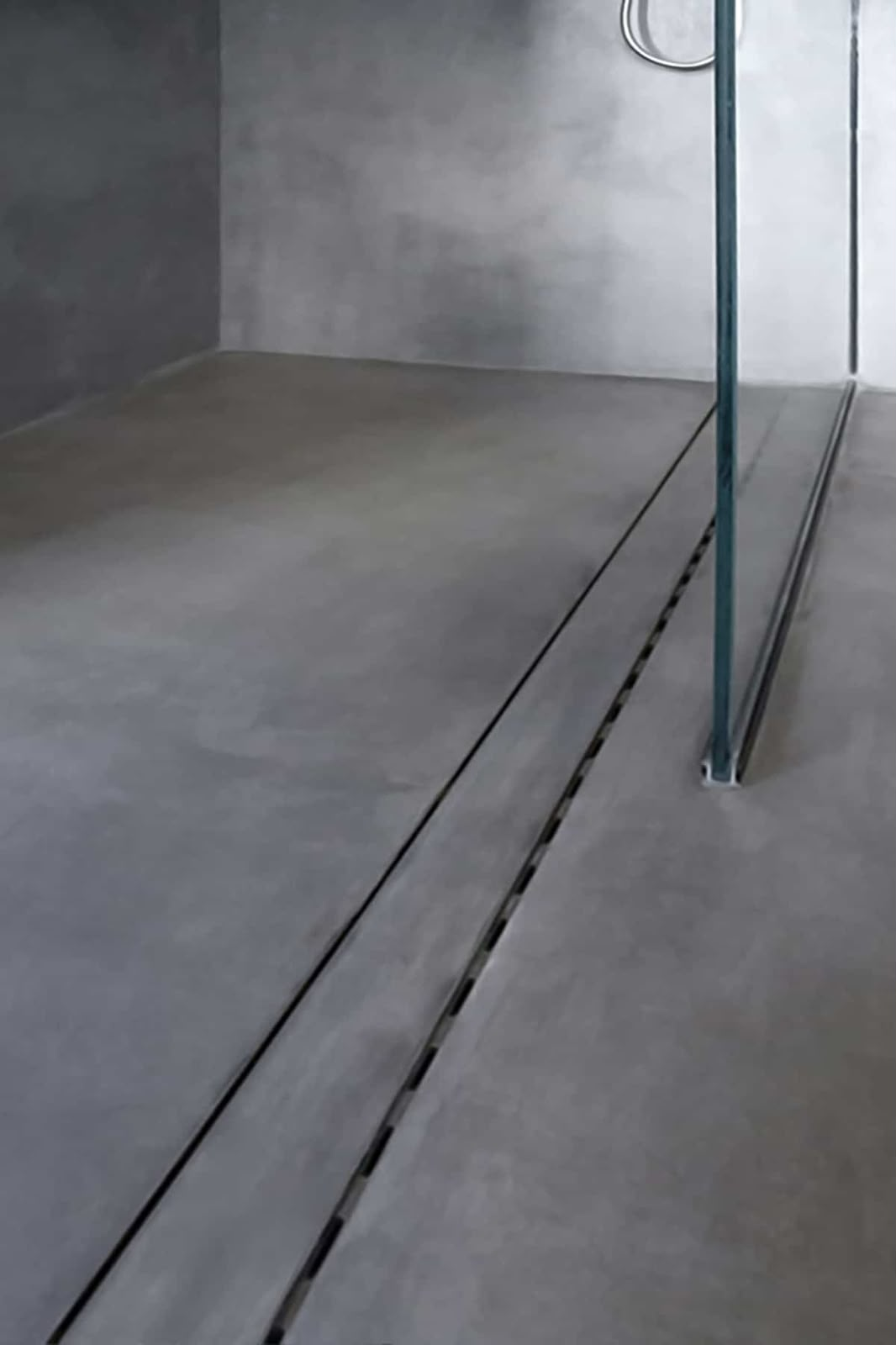 Micro cement flooring project