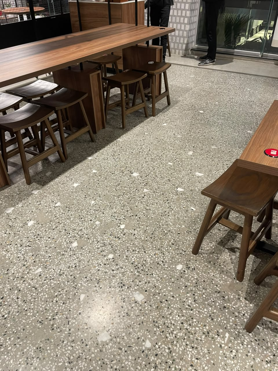 Terrazzo flooring system — project photo 2