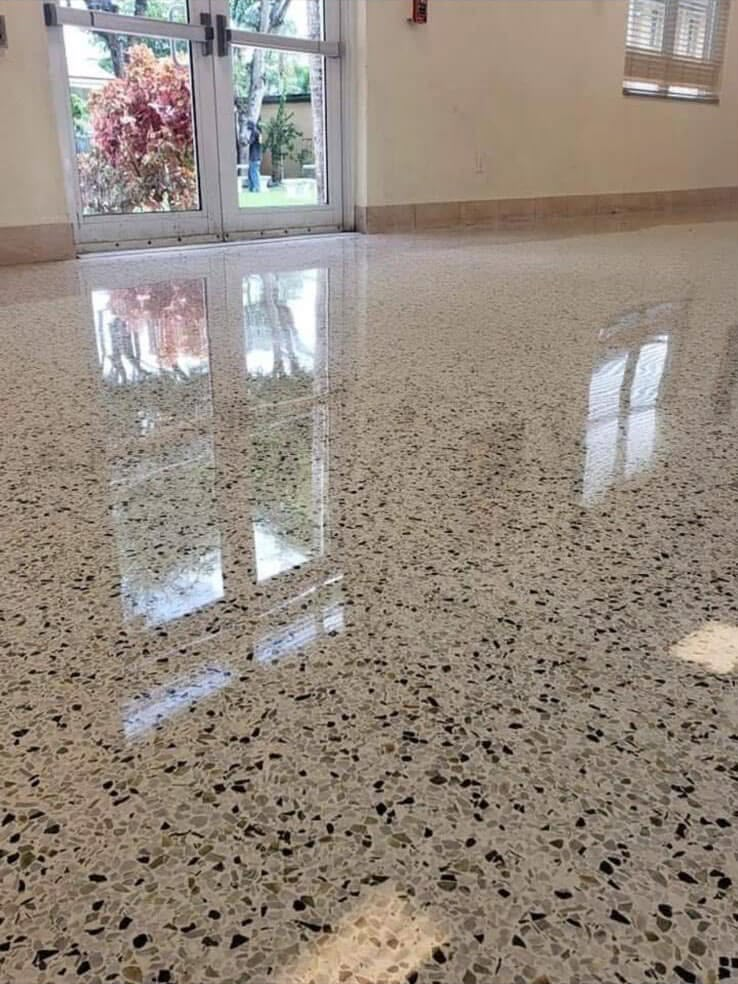 Terrazzo flooring system — project photo 8