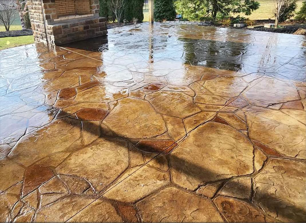 Stamp concrete flooring system — card image