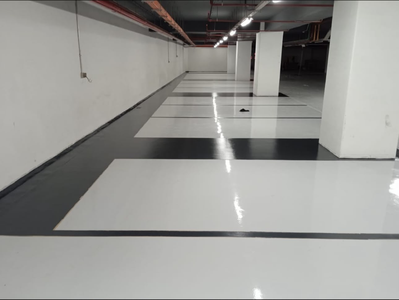 Epoxy flooring system — project photo 1