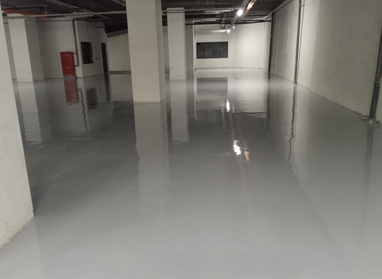 Epoxy flooring system — project photo 2