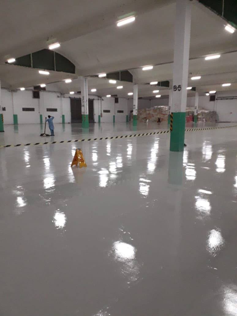 Epoxy flooring system — project photo 4