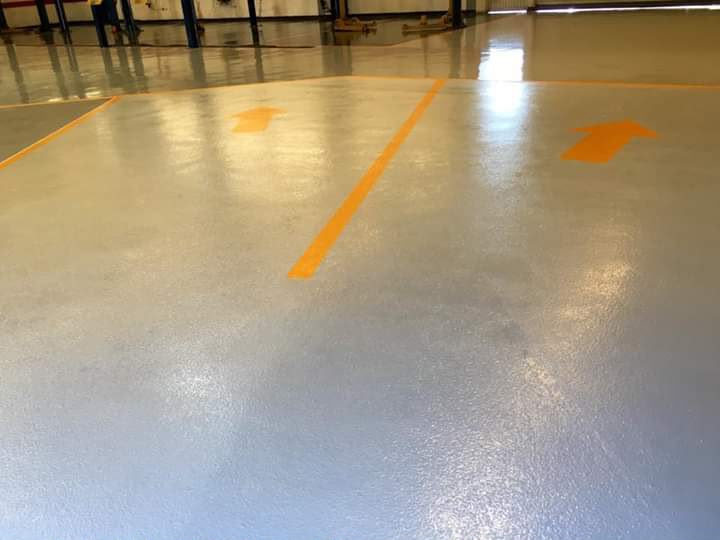 Epoxy flooring system — project photo 6
