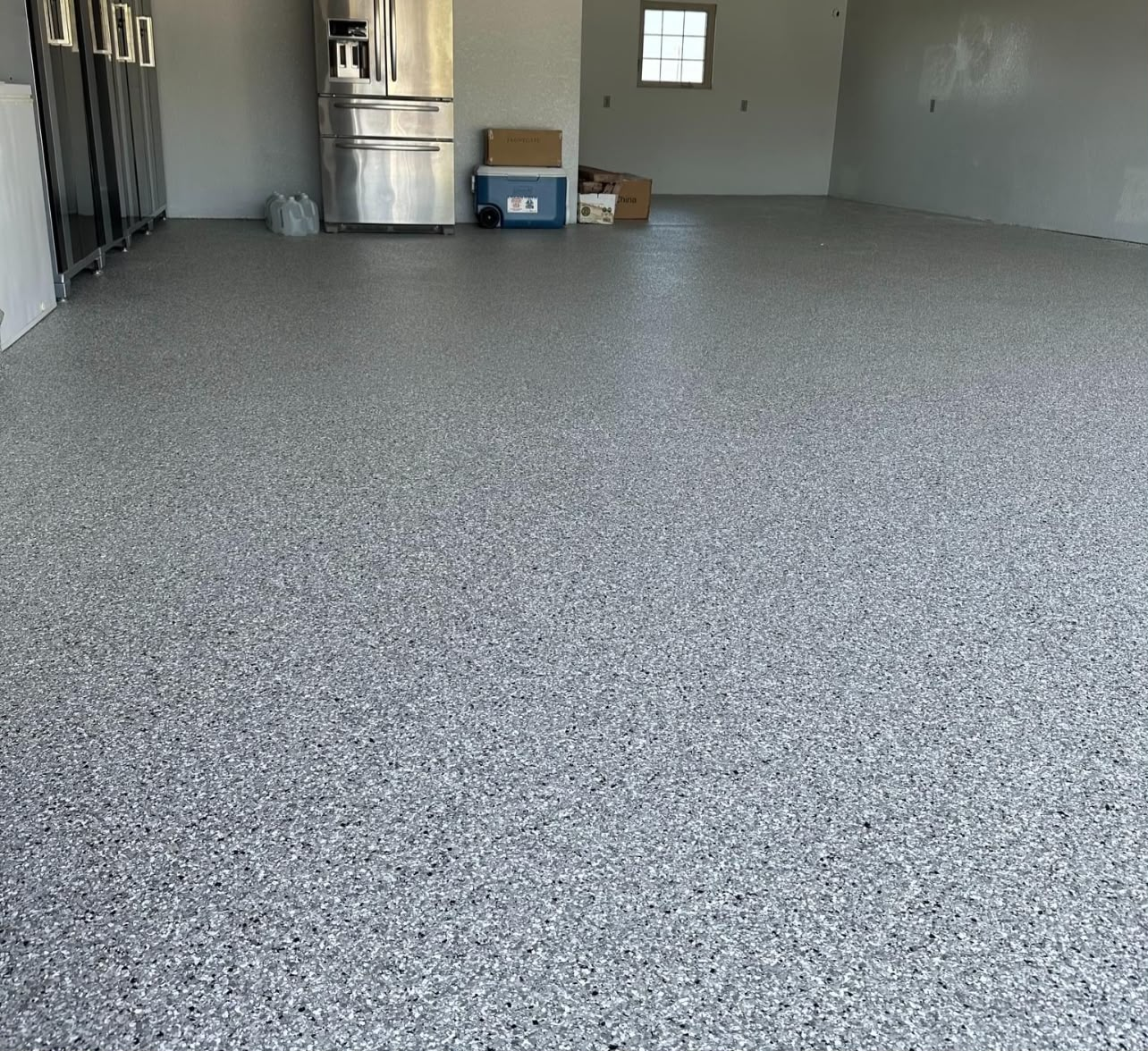 Broadcast terrazzo flooring project