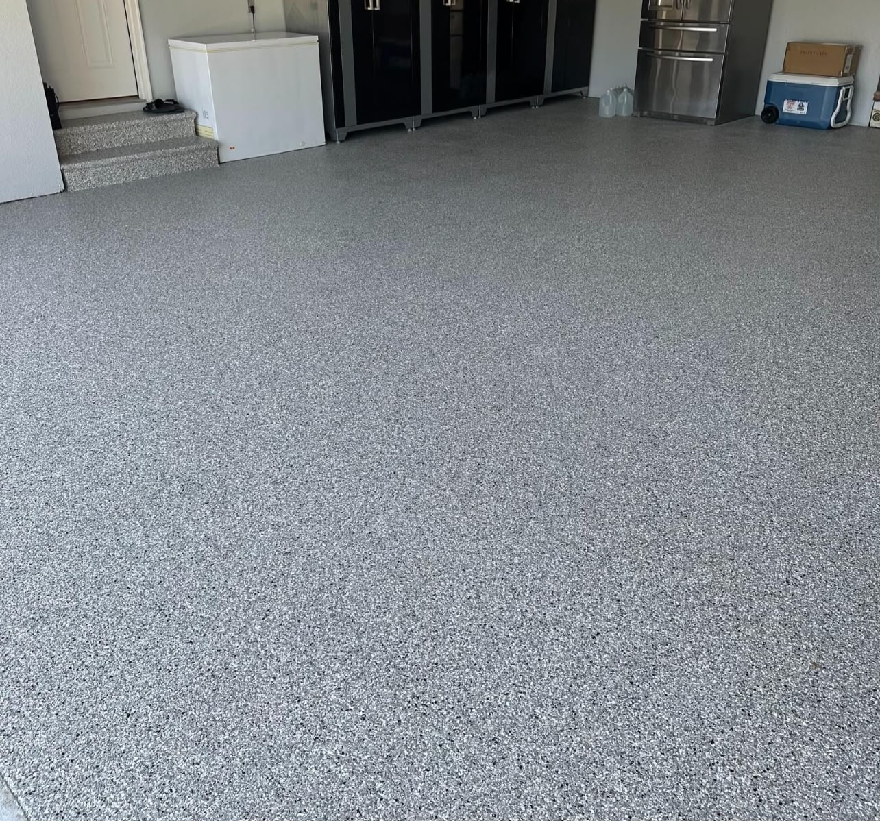 Broadcast terrazzo flooring system — project photo 3
