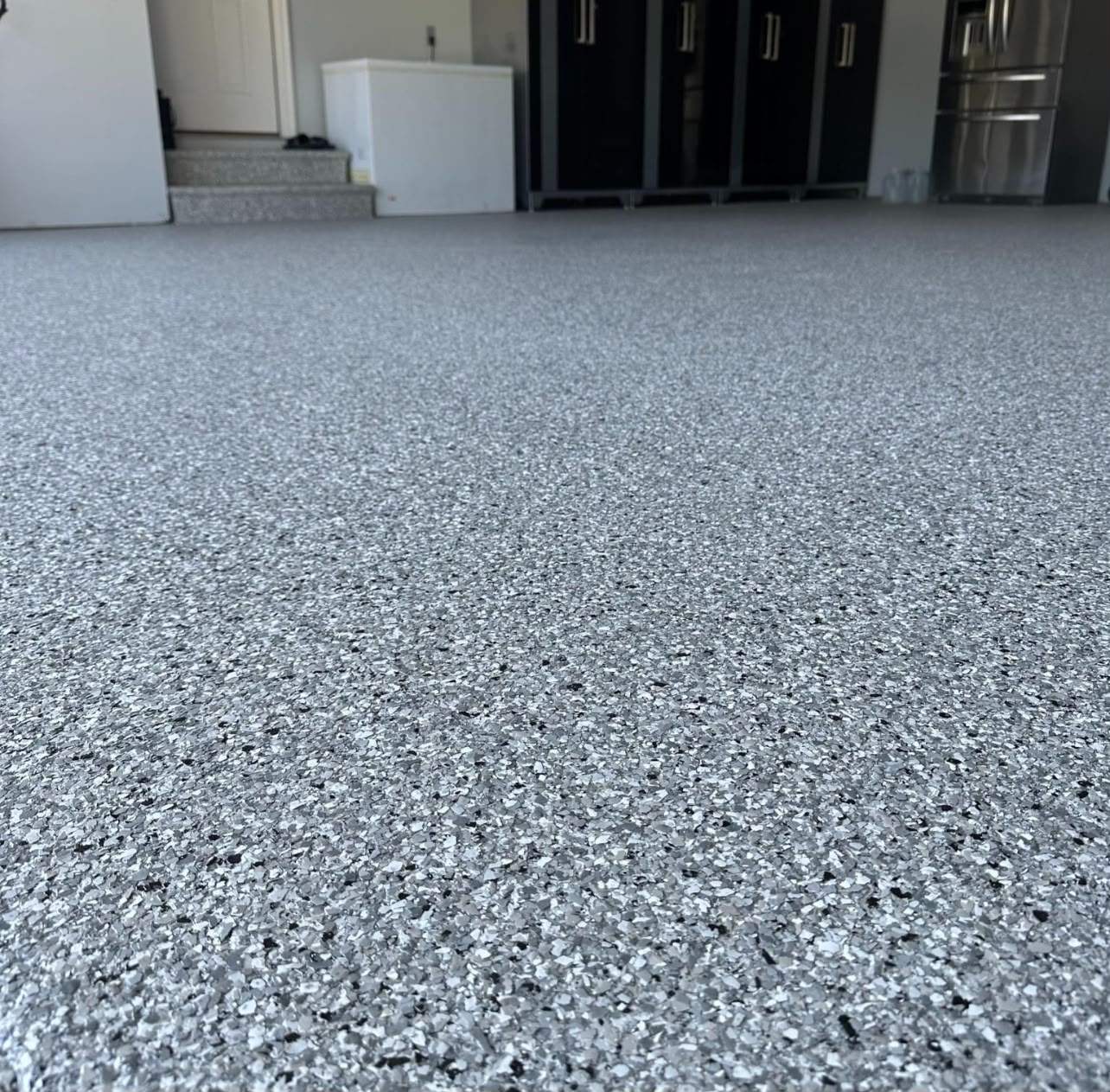 Broadcast terrazzo flooring system — project photo 4