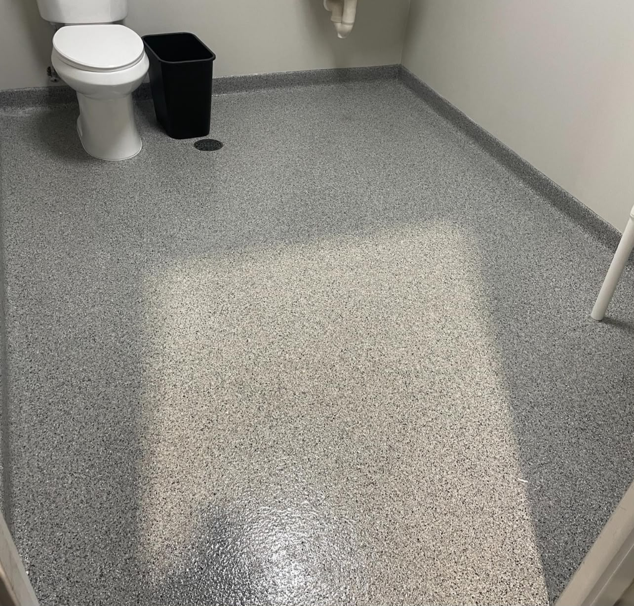 Broadcast terrazzo flooring system — project photo 5