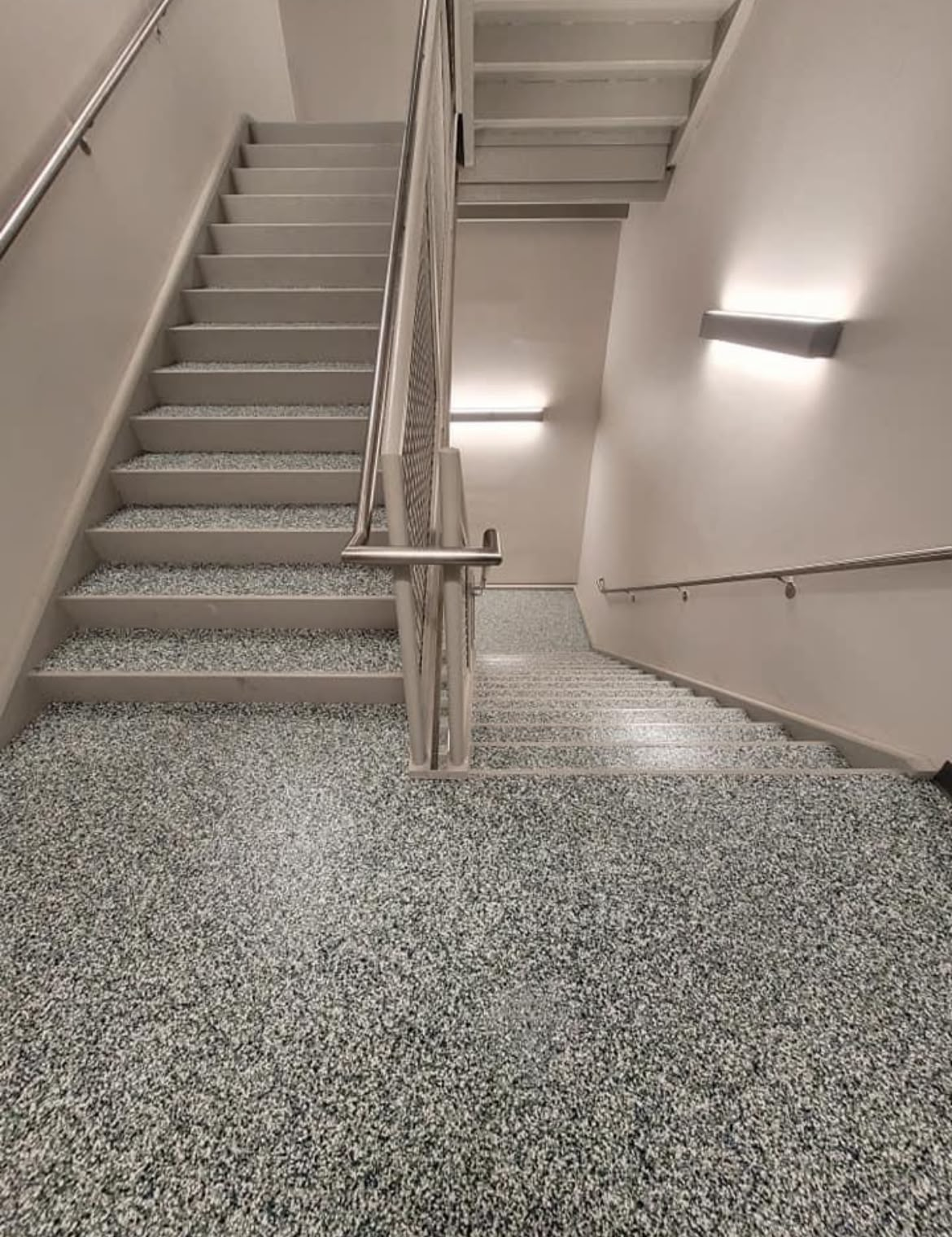 Broadcast terrazzo flooring system — project photo 9