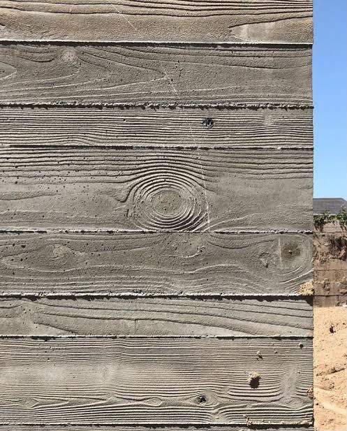 Decorative concrete wall system — project photo 2